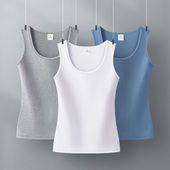 95棉吊带小背心女士西装 上衣春夏 打底衫 内搭运动外穿工字无袖 大码