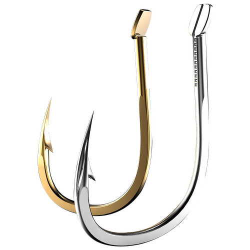 散装进口钓鱼钩双槽鬼牙伊豆伊势尼新关东血槽带倒刺钓鱼鲫鲤鱼钩