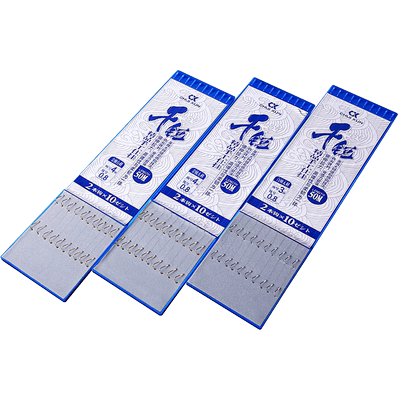 垂弦专用有刺仕挂白条鱼子线双钩