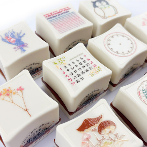 多彩高细自填式浸透印章