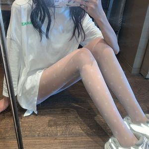 日系白色性感丝袜女薄款连脚打底裤袜夏季蝴蝶结黑色丝袜少女袜