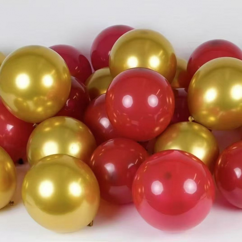 新年春节加厚大红色气球结婚礼婚