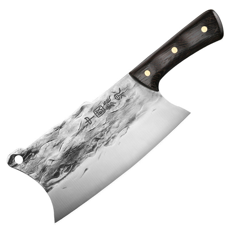 龙泉菜刀家用超快锋利斩骨刀锻打斩切菜刀厨O师专用切肉刀厨房刀