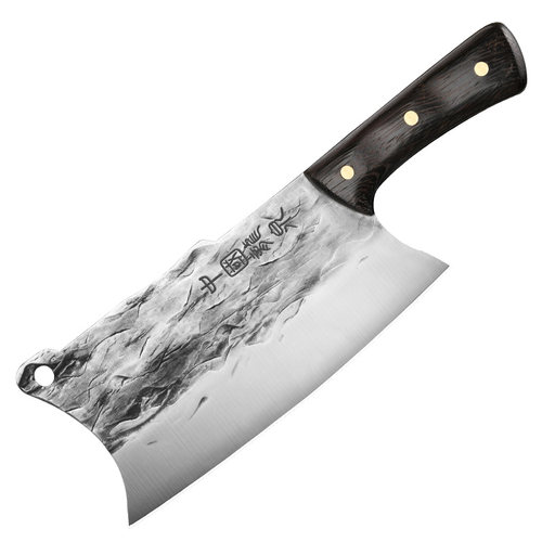 龙泉菜刀家用超快锋利斩骨刀锻打斩切菜刀厨O师专用切肉刀厨房刀