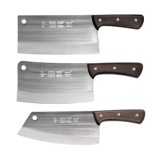 龙泉菜刀家用组合套装砍骨头刀官方旗舰店厨具厨房刀具菜板二合一