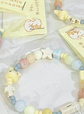 小兔子卡通款松紧手链甜美