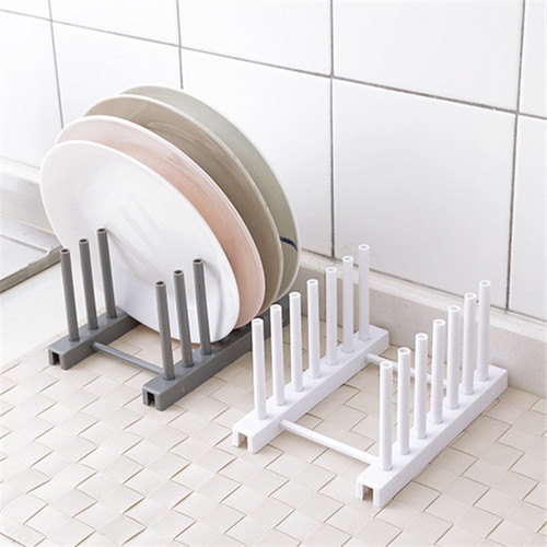 厨房收纳碟子碗碟沥水台面菜板锅盖置物架多功能家用杯子收纳架