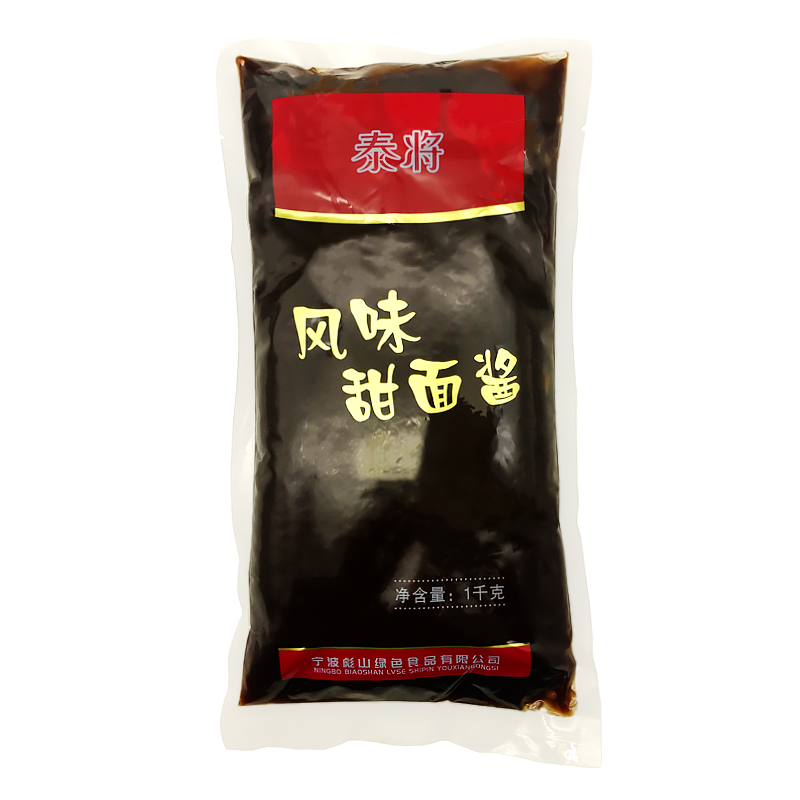 泰将风味甜面酱1kg*12包拌饭拌面