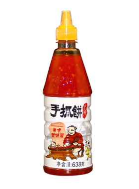 百家鲜手抓饼泰式甜辣酱638g*3瓶