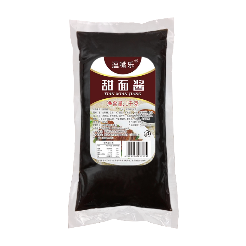 逗嘴乐甜面酱1kg煎饼果子北京
