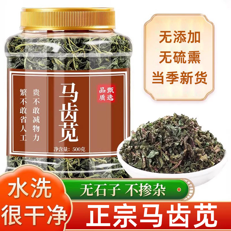 马齿苋的功效与作用药浴中药材五行草瓜子菜蚂蚱菜粉敷脸婴儿泡脚