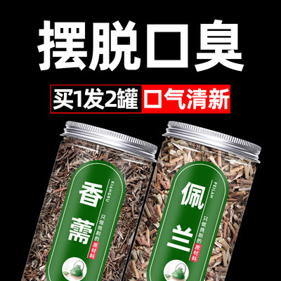 香薷佩兰茶去口臭泡水喝调理口气