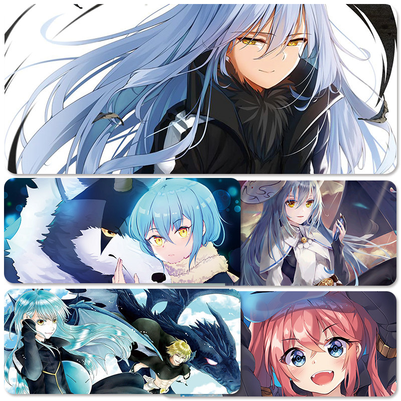 助战关于我转生变成史莱姆这档事鼠标垫超大利姆露大贤者键盘桌垫