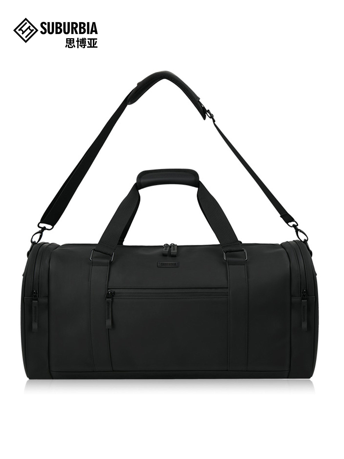 SUBURBIA思博亚思博亚欧洲手提旅行包大容量PU防水单肩男士健身包