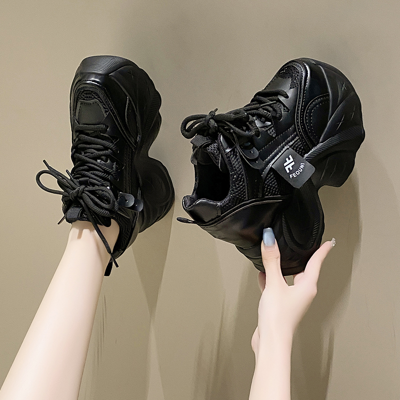 老爹鞋小个子内增高显腿长