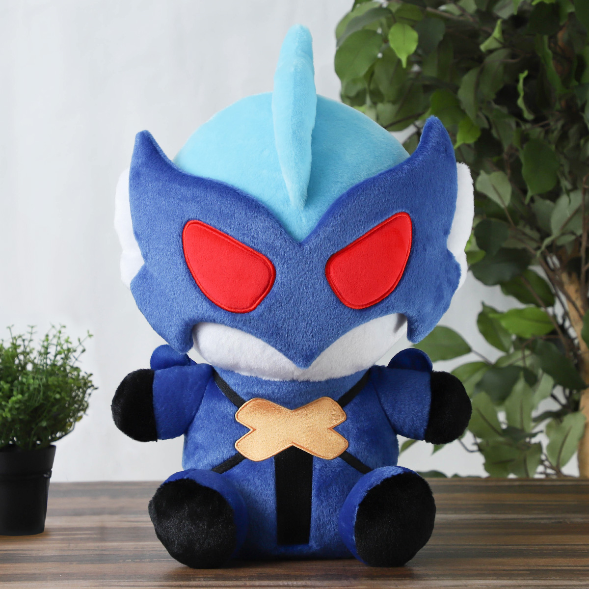 现货日本M78商店新款Q版奥特曼一滴汗公仔毛绒抱枕靠垫托雷基亚