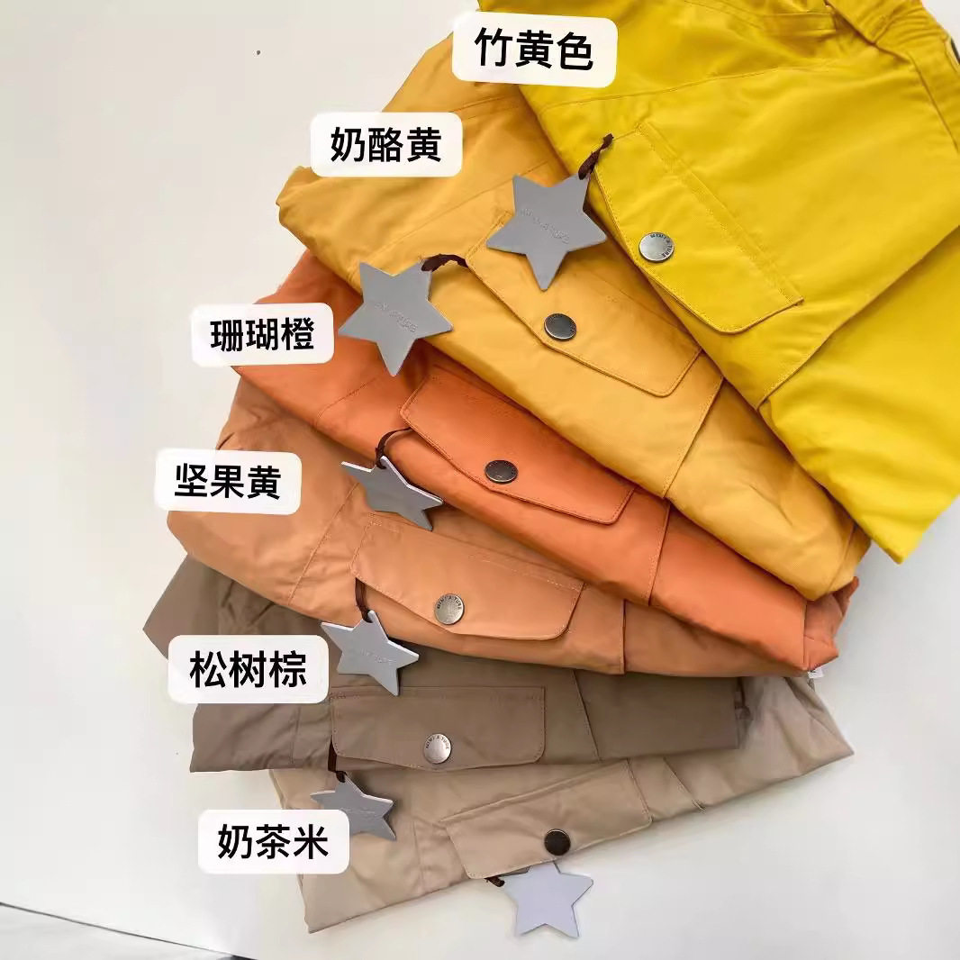 春秋经典款北欧风男童女童宝宝儿童高品质精灵帽长袖风衣防风防水