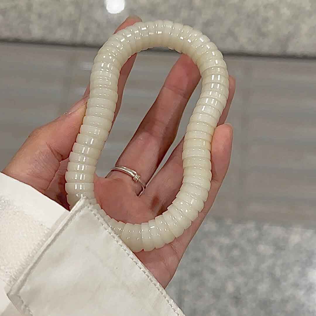 菩提根原生态碗肠手串男女文玩盘玩绕指柔佛珠雕刻配饰挂饰礼