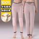 加绒加厚妈妈中老年人东北特厚羊毛打底保暖裤 高腰棉裤 女冬季 内穿