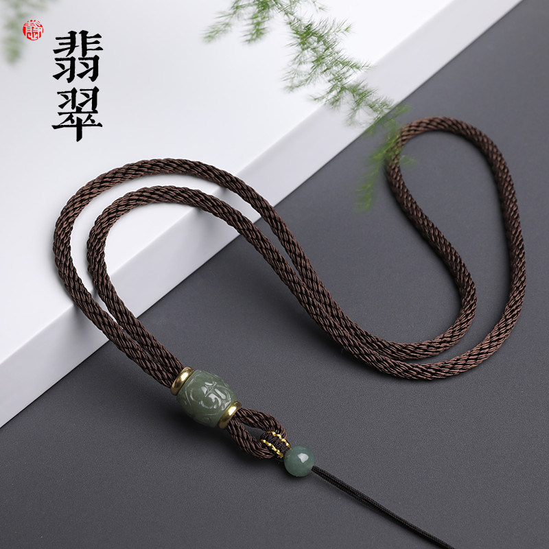 递祥吊坠绳粗款套头绳图片