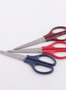 晨光文具ASS91307剪刀办公家用厨房缝纫剪纸刀小号手工美工刀剪子修枝剪裁缝剪刀手工剪不锈钢17CM