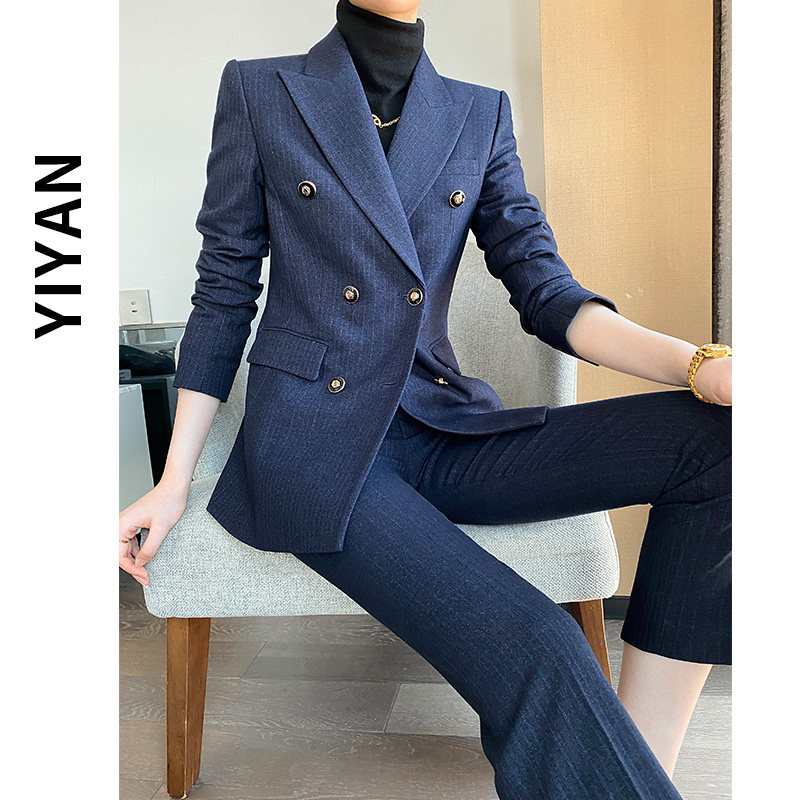 职业西装套装女韩版2025新款时尚气质女神范儿小个子西服外套名媛