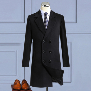 律师职业正装气质女神范销售工装男女款毛呢大衣高端工作服女外套