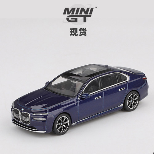 [Oseky]现货 MINIGT 宝马 BMW i7 xDrive60 Tanzanite 1111 合金