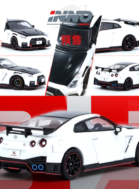 [Oseky]INNO 日产 NISSAN GTR R35 NISMO 白 合金 1:64