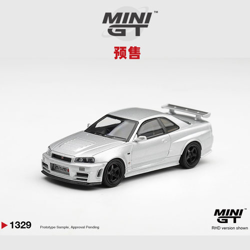 [Oseky]MINIGT 日产 NISMO R34 GTR Z-Tune 1329 合金 1:64