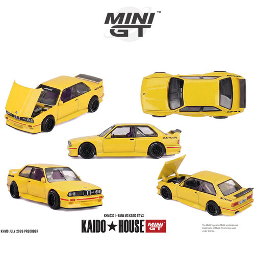 [Oseky]MINIGT KAIDOHOUSE 宝马 BMW M3 Kaido GT V3 301 合金