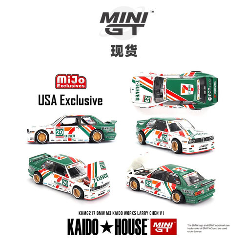 [Oseky]现货 MINIGT KAIDOHOUSE 宝马 BMW M3 29号 美国独家 217