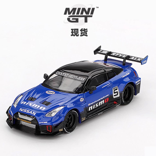 [Oseky]现货 MINIGT 日产 GTR R35 Ver.2 超级剪影 5号 1124