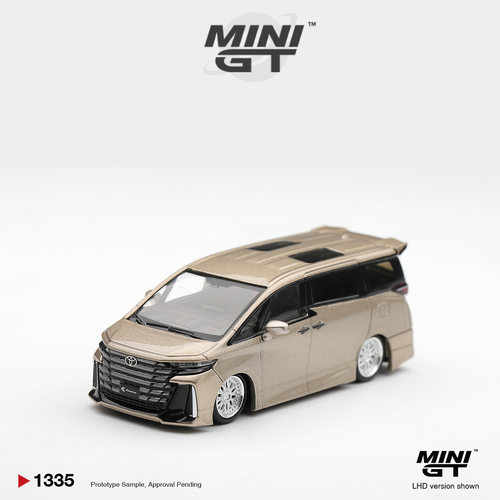 [Oseky]MINIGT 挂卡 丰田Toyota Vellfire 40 KUHL 金色 1335
