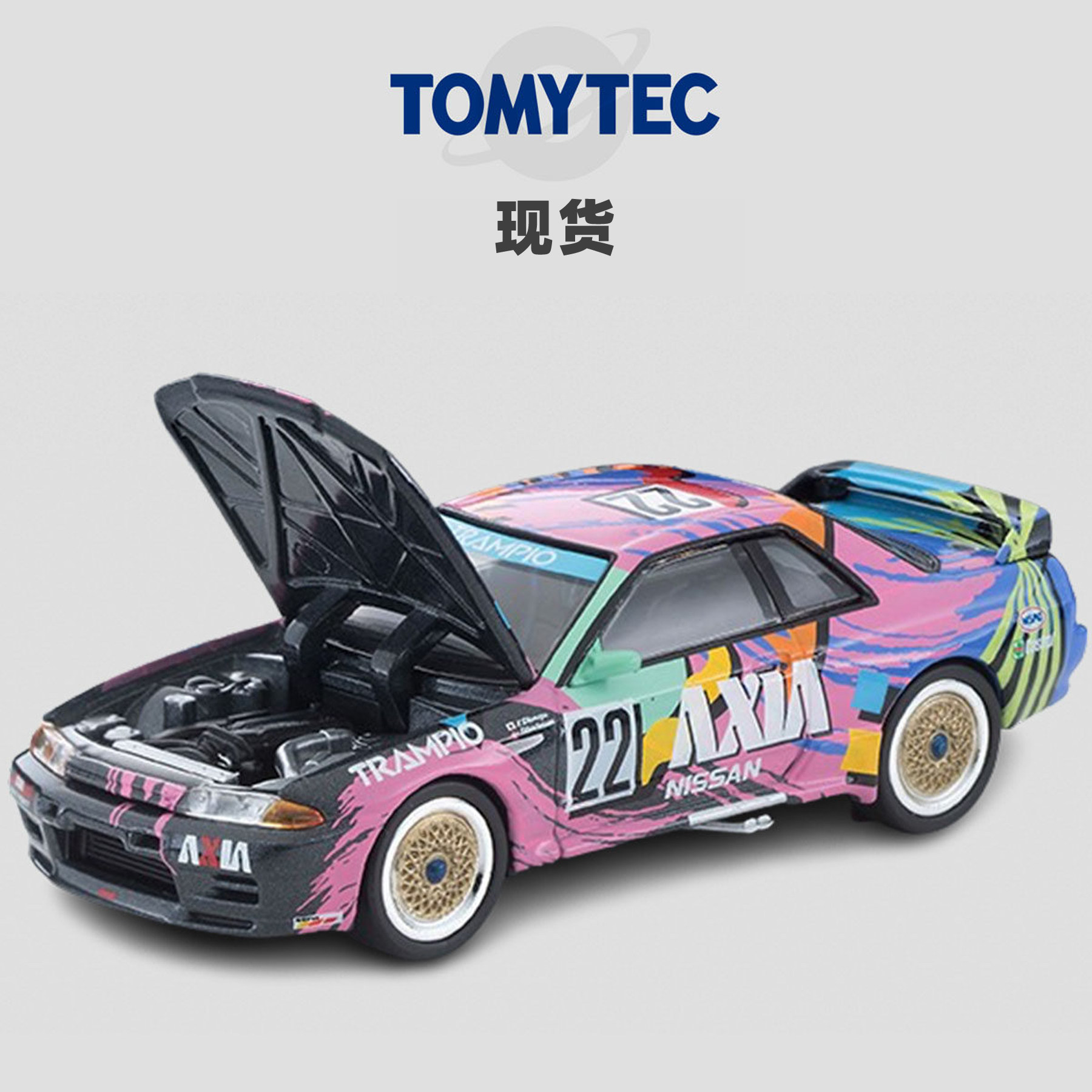 [Oseky]现货 TOMYTEC TLV 4月 LV-N234f 日产 GTR R32 Skyline 92图片