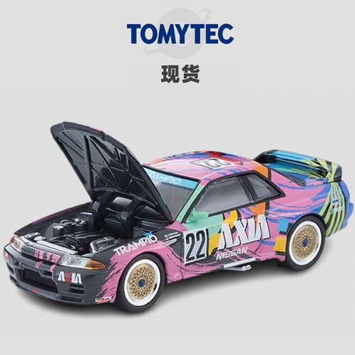 [Oseky]现货 TOMYTEC TLV 4月 LV-N234f 日产 GTR R32 Skyline 92