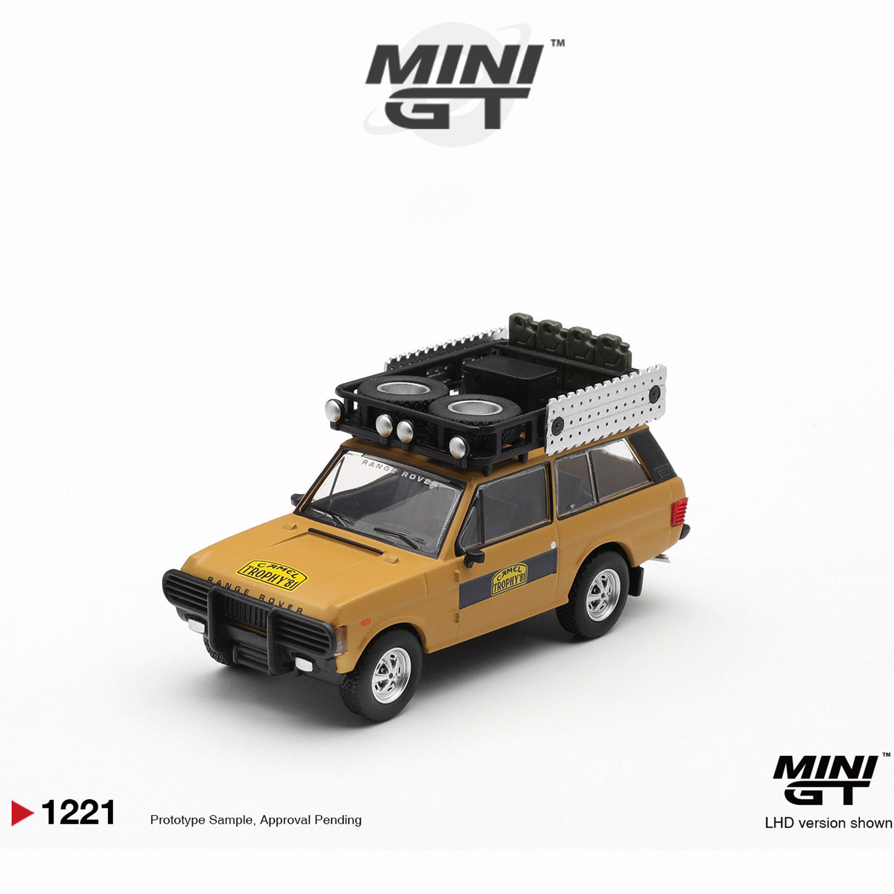 [Oseky]现货 MINIGT 盒装 路虎揽胜 RangeRover 1981 骆驼杯 1221