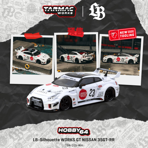 [Oseky]TarmacWorks TW LB 日产 NISSAN 35GT-RR 合金 1:64