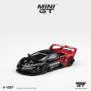[Oseky]MINIGT 挂卡 兰博基尼 LB 蝙蝠 GT Evo Advan 1337