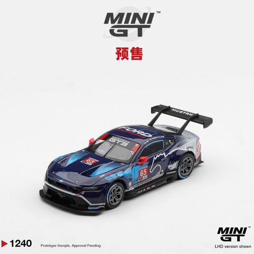 [Oseky]MINIGT 福特 野马Mustang GT3 65号 2025 IMSA 24Hrs 1240