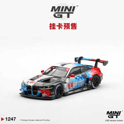 [Oseky]MINIGT 吸塑挂卡 宝马BMW M4 GT3 EVO 1号 2025 IMSA 1247