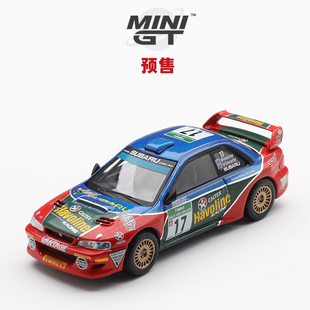 [Oseky]MINIGT 斯巴鲁Subaru Impreza WRC98 17号 Rally 1211