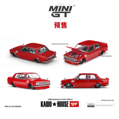 [Oseky]MINIGT KAIDOHOUSE 达特桑 Datsun 510 Nismo V3 229