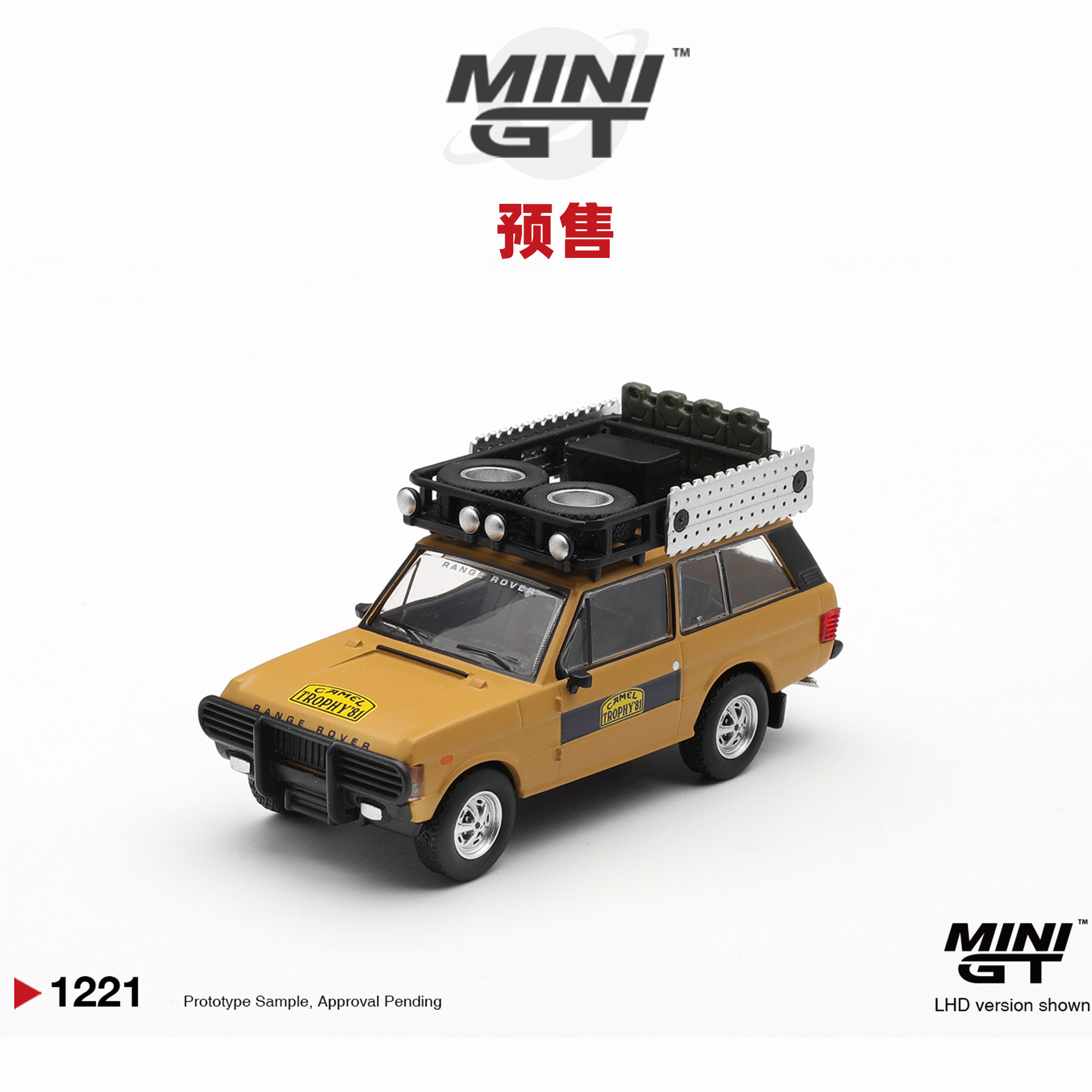[Oseky]MINIGT 路虎 揽胜 Range Rover 1981 骆驼杯 1221 合金图片