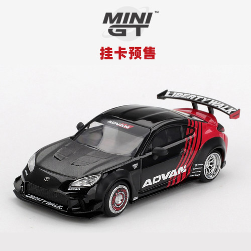 [Oseky]MINIGT 吸塑挂卡 丰田 Toyota GR86 LB 阿迪王 Advan 1173