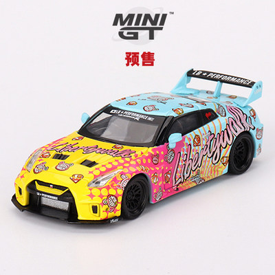 [Oseky]MINIGT 日产 NISSAN R35 GTR LBWK 742 合金 1:64