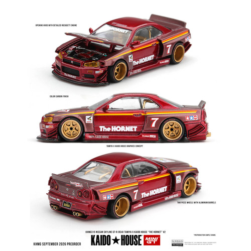 [Oseky]MINIGT KAIDOHOUSE 日产 GT-R (R34) The Hornet V2 315