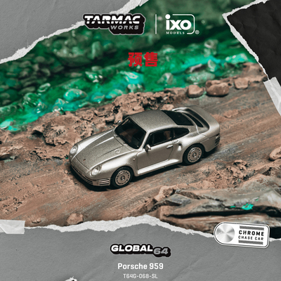 [Oseky]TarmacWorks TW 保时捷 Porsche 959 Silver 银 合金 1:64