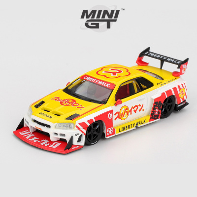 [Oseky]现货 MINIGT 日产 Nissan ER34 Super Silhouette 1204