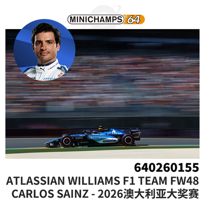 [Oseky]MINICHAMPS 迷你切 2026 澳大利亚 F1 威廉姆斯 640260155